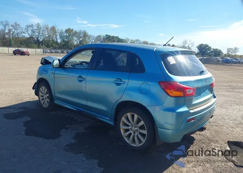 2011 Mitsubishi Outlander Sport Se из США, поврежденный, VIN JA4AR4AU7BZ015218